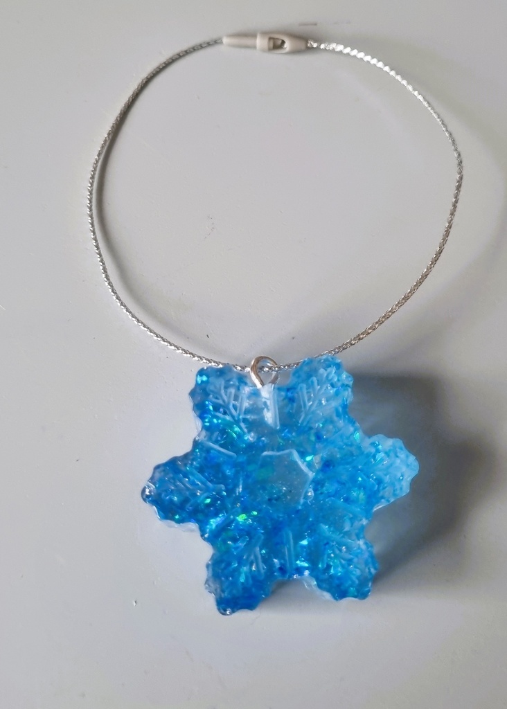 Flocon Bleu Cristal