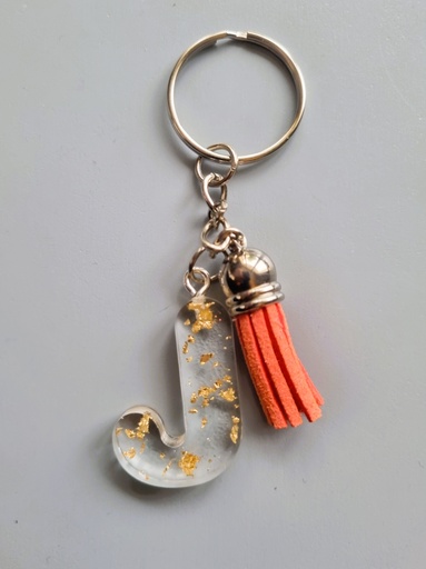 J- Transparent avec des Feuilles d'Or